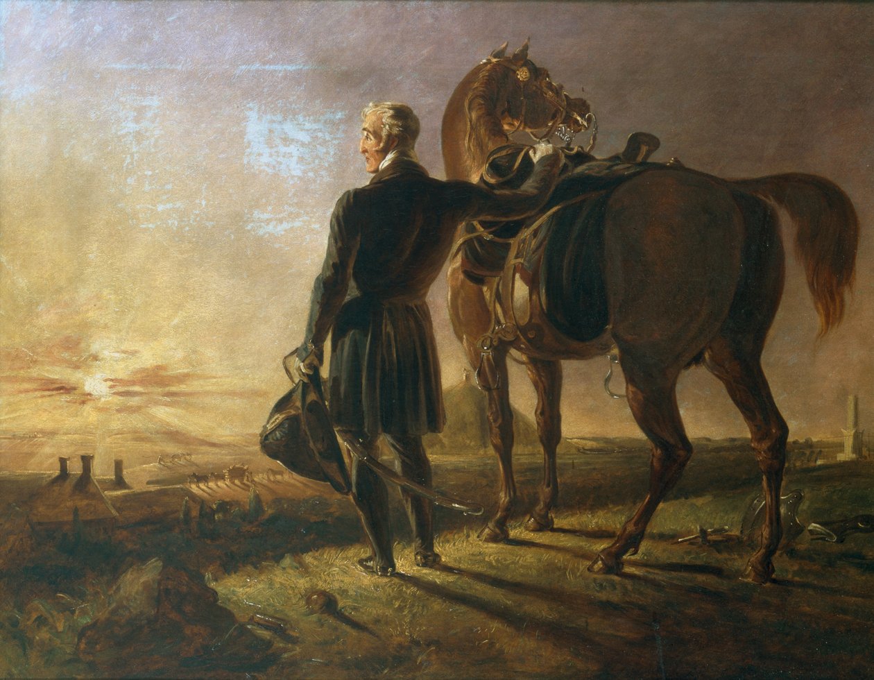アーサーウェルズリー元帥（1769-1852）ウェリントン公爵、1840年頃 作： ベンジャミン・ヘイドン