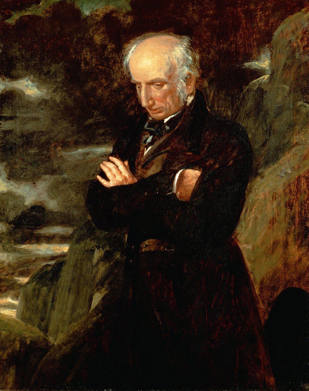 ウィリアムワーズワースの肖像（1770-1850）1842 作： ベンジャミン・ヘイドン