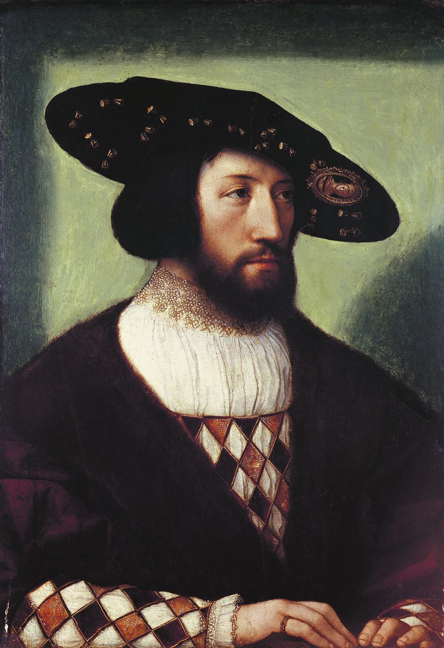 クリスチャン2世の肖像（1481-1559） 作： バーナード・ファン・オーリー