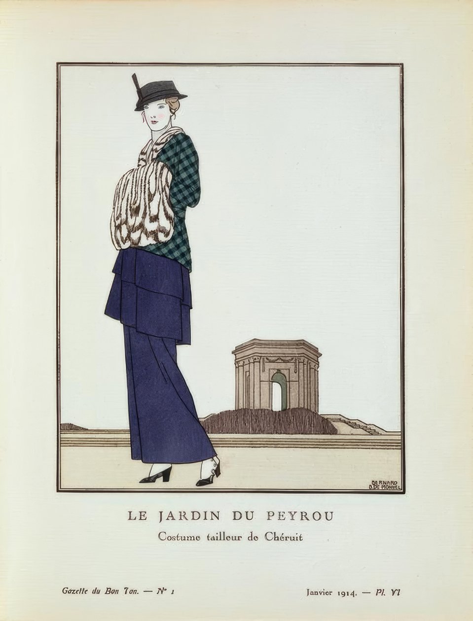 LE JARDIN DU PEYROU - Chéruit suit 作： ベルナール・ブーテ・ド・モンヴェル