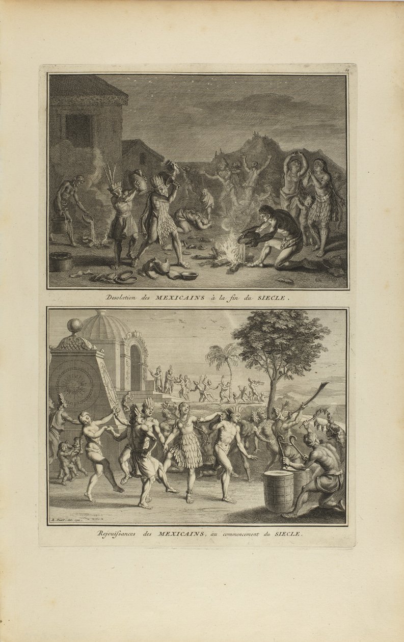 最後のメキシコ人の寂しさ.../メキシコ人の喜び...。 作： バーナード・ピカール