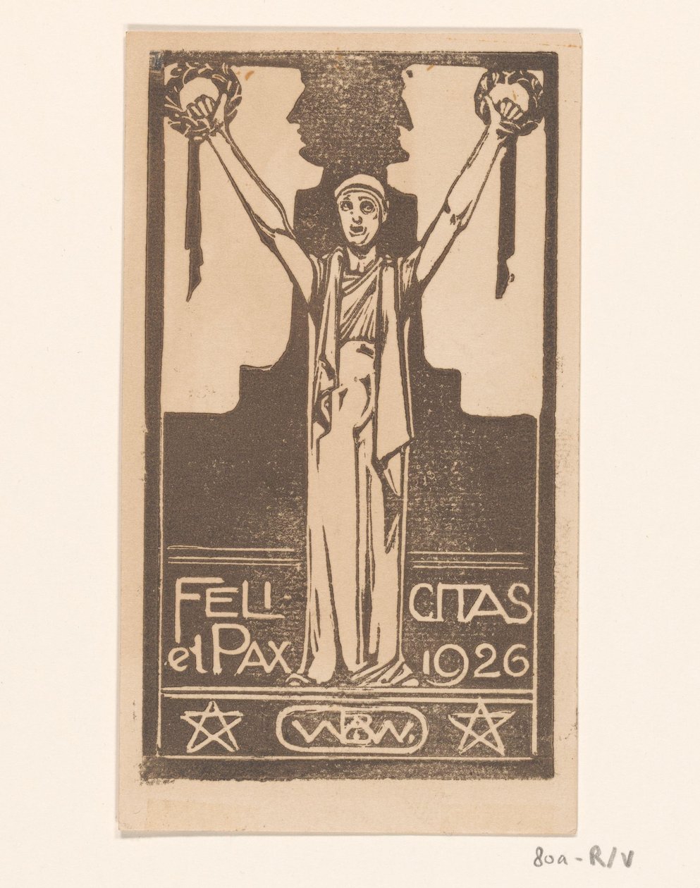 幸福と平和 1926 (オブジェクトの元のタイトル) 作： Bernard Willem Wierink