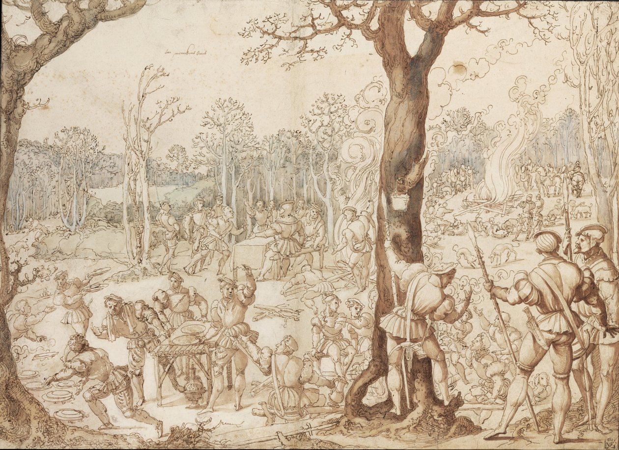 ゲームの共有、1525-1535 作： バーナード・ファン・オーリー