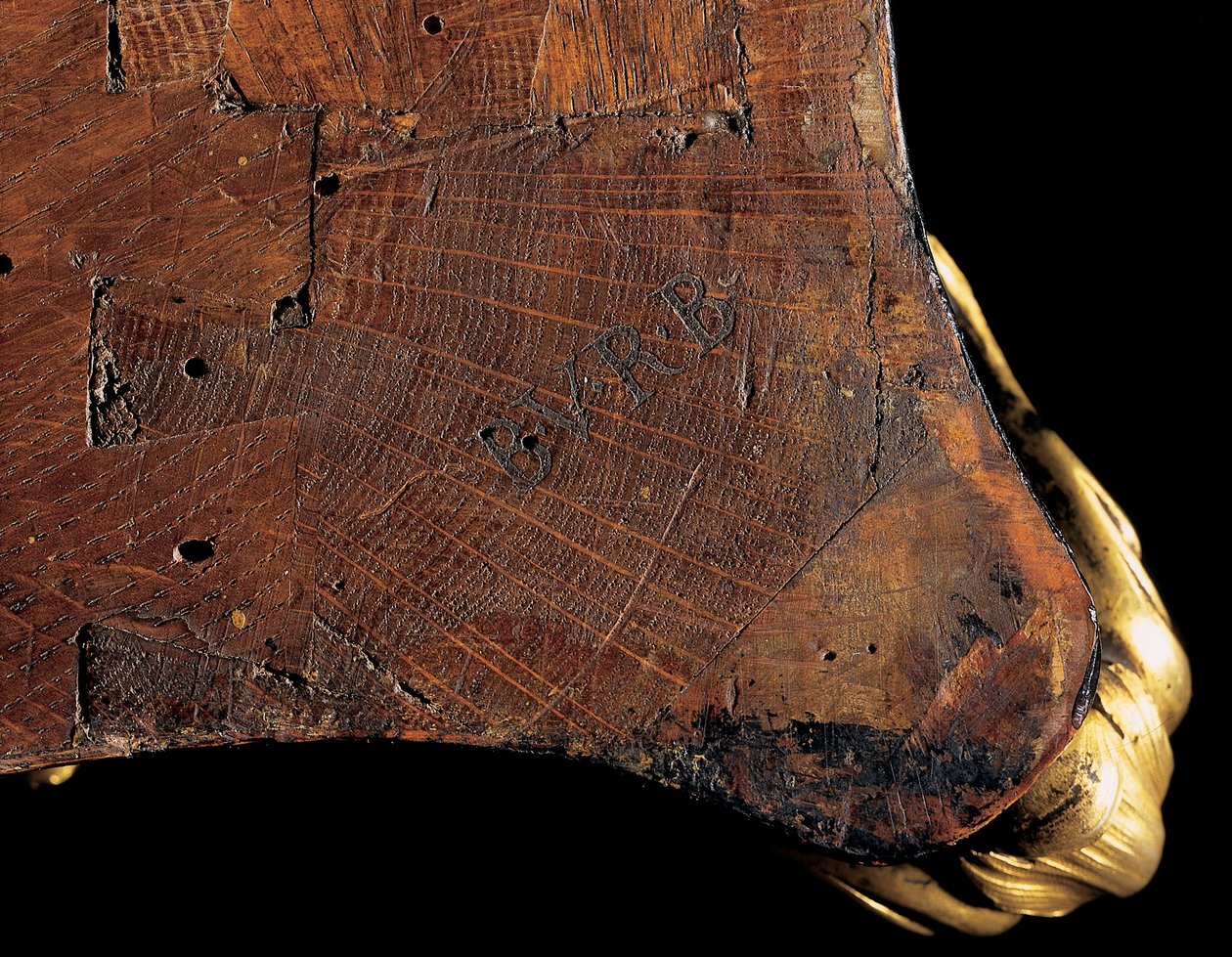 箪笥、1745年頃（オルモルに取り付けられた漆と黒檀） 作： バーナードファンリーセンバーグII