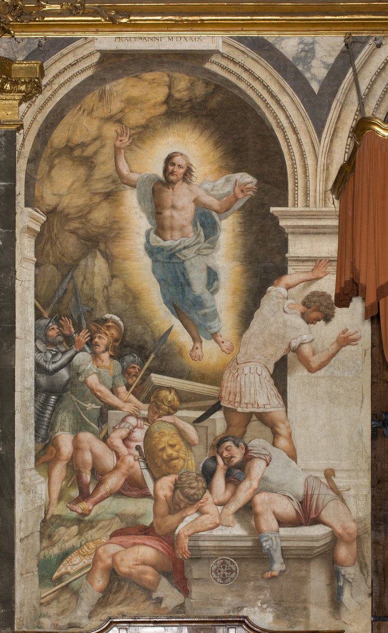 Counterfacade, Bernardino Gatti, Resurrection 1529 作： ベルナルディーノ・ガッティ
