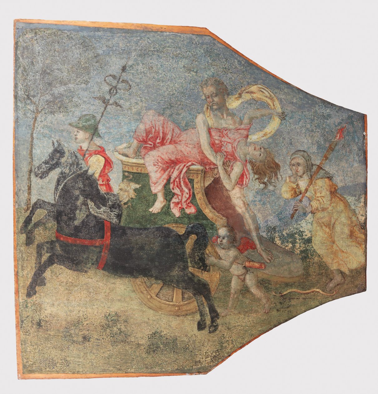プロセルピンのレイプ、約。 1509年。 作： Bernardino Pinturicchio