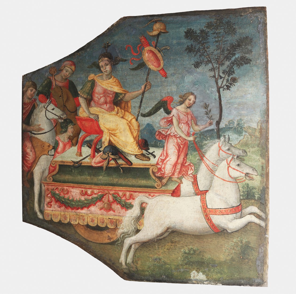 戦士の勝利、約。 1509年。 作： Bernardino Pinturicchio