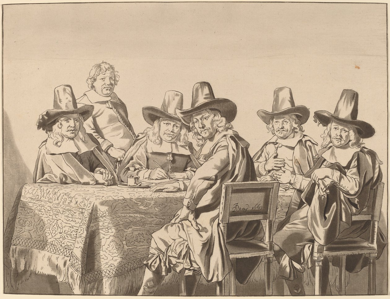 1777 年にハールレムの孤児院の院長が 1786 年に出版。 作： Bernhard Schreuder