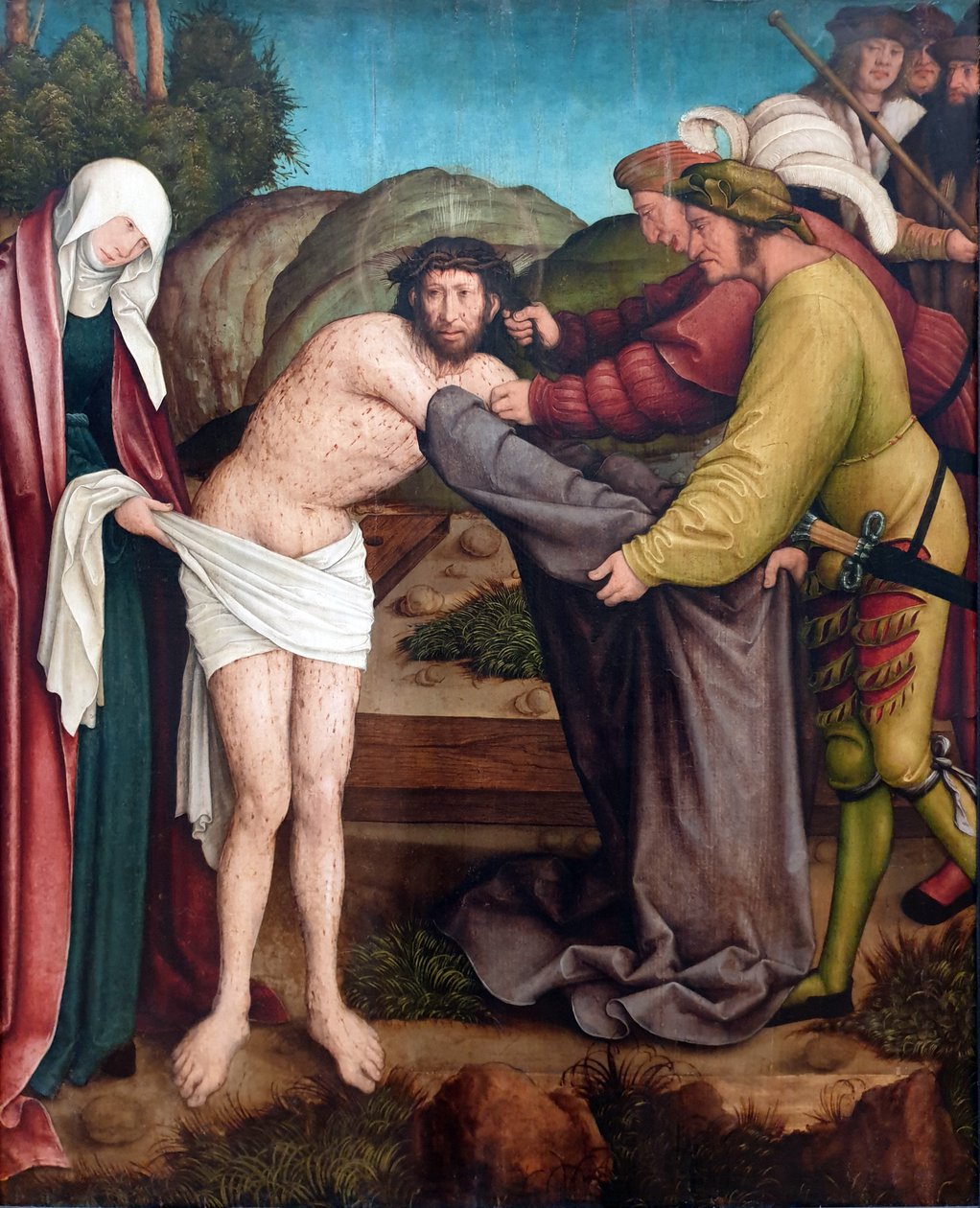 ドイツ語：Die Entkleidung Christi キリストの変装 作： ベルンハルト・シュトライゲル