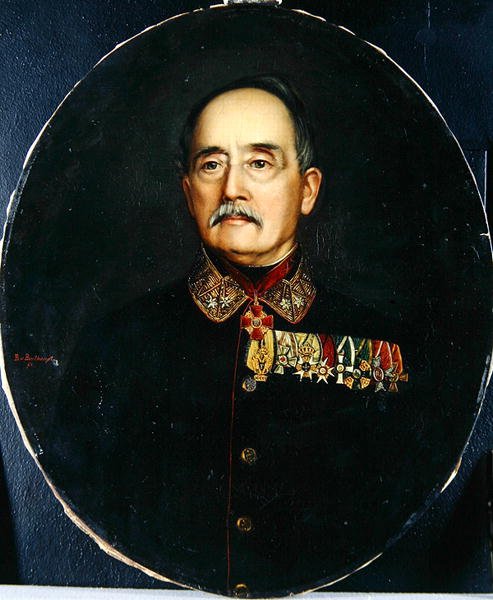 フリードリッヒ・ヴィルヘルム・フェルディナンド・リッター・フォン・ブライトハウプトの肖像 1870年頃（油彩・キャンバス） 作： ベルタ・フォン・ブライトタップ