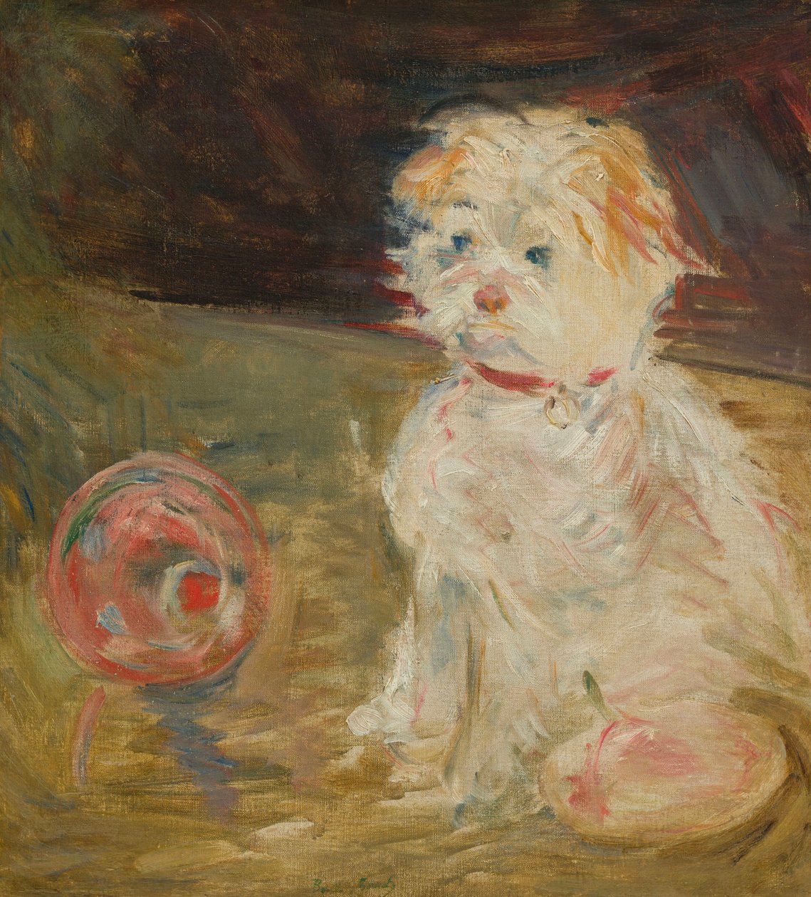 ボール犬。 作： ベルト・モリゾ