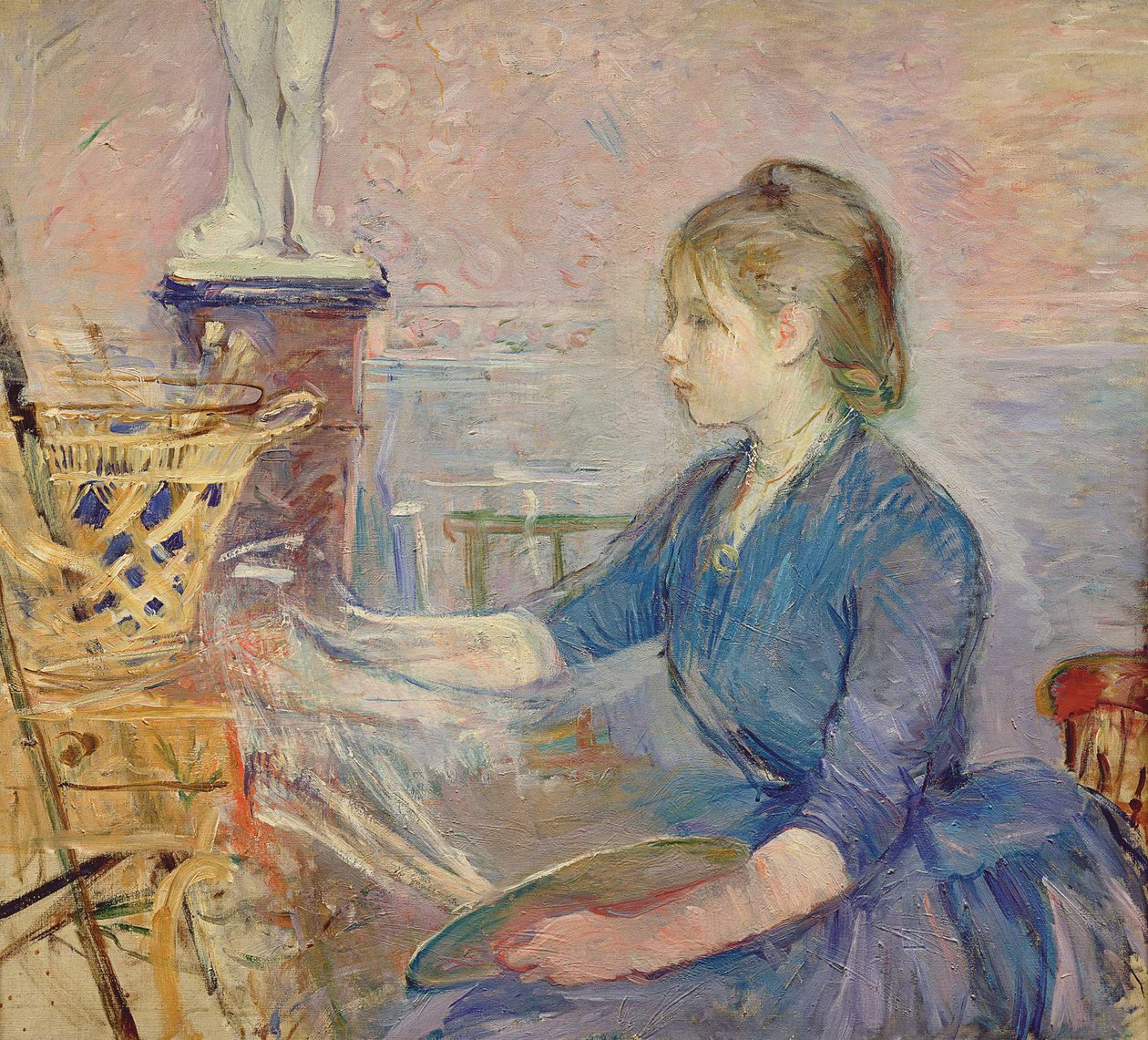 ポール・ゴビラードの絵、1887 作： ベルト・モリゾ