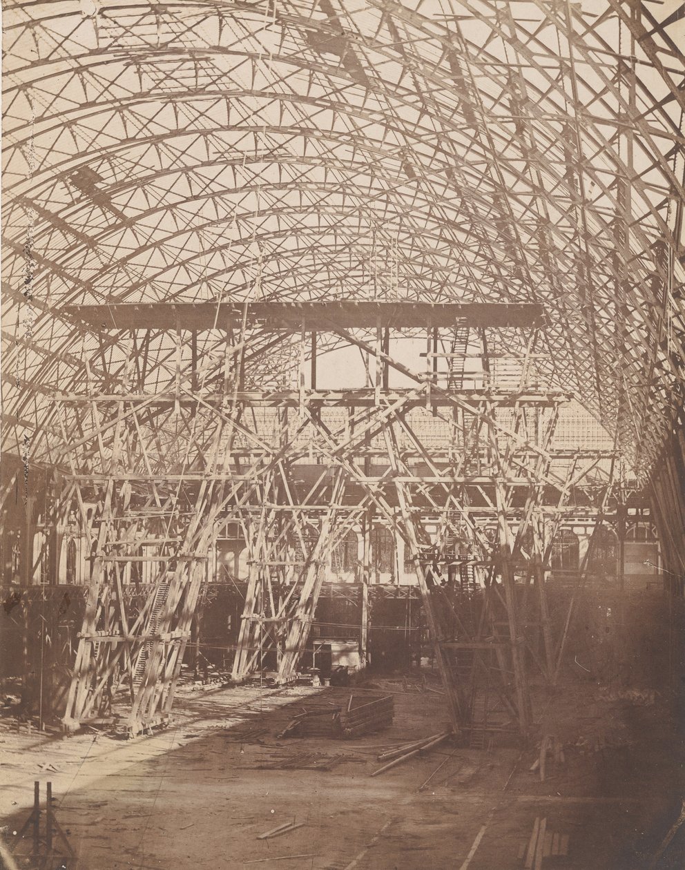 [1855年の万国博覧会のための建設]、1855年。 作： Bertsch et Arnaud