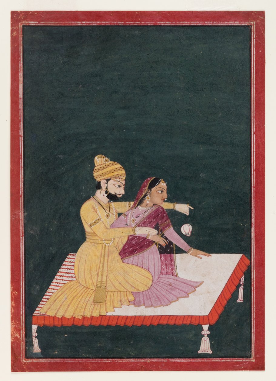 Harsha Hambira Kalyana Raga、1795年前（紙と紙と金） 作： バグヴァン属性Bhagvan attrへ。に