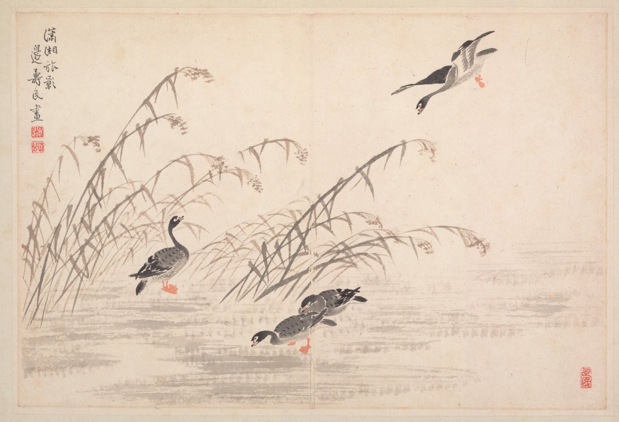書画帖 作： ビアン・ショウミン