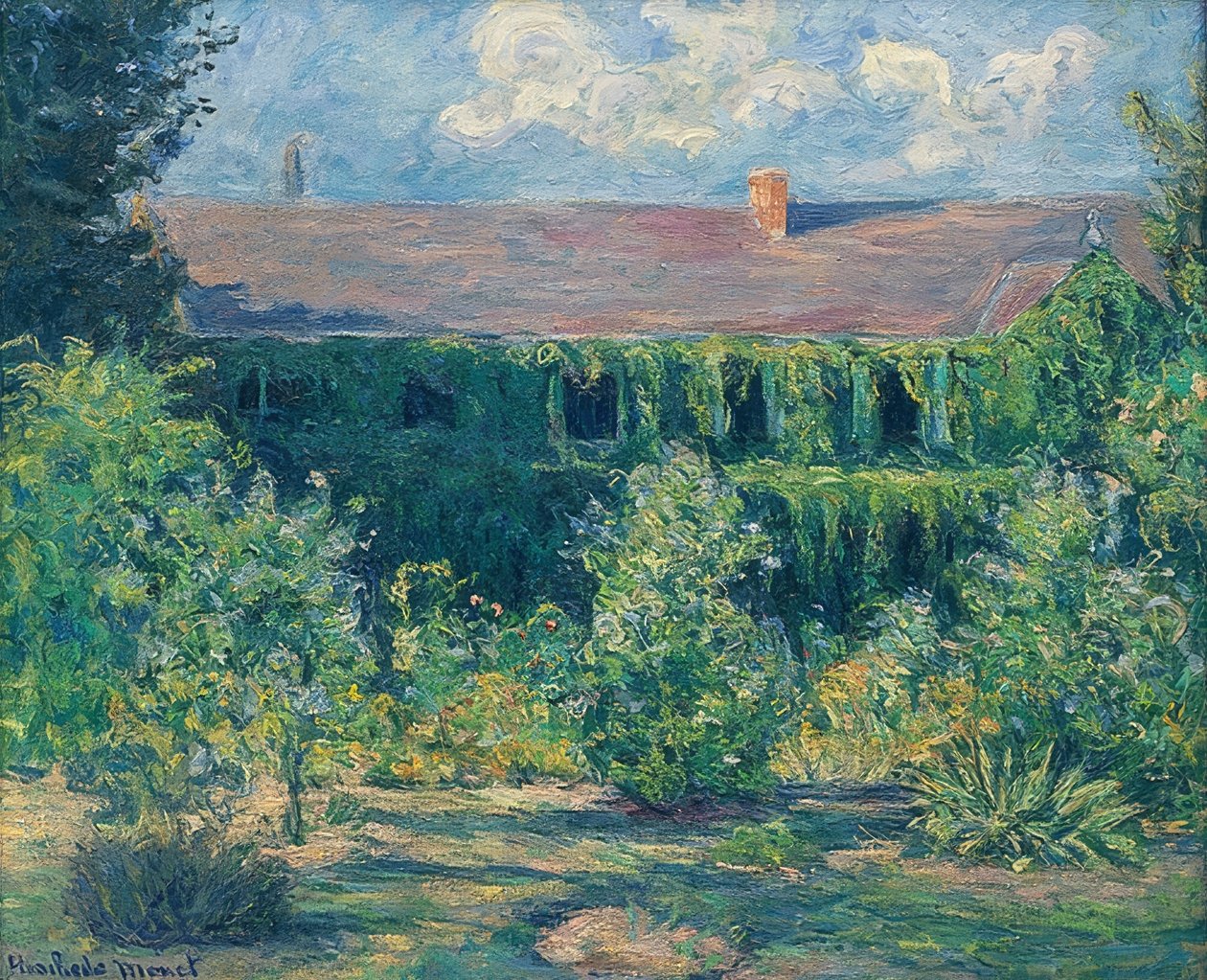 クロード・モネ［ アンティーブの庭師の家］ ボクらのアート / アンティーブの庭師の家 Gardener's House at