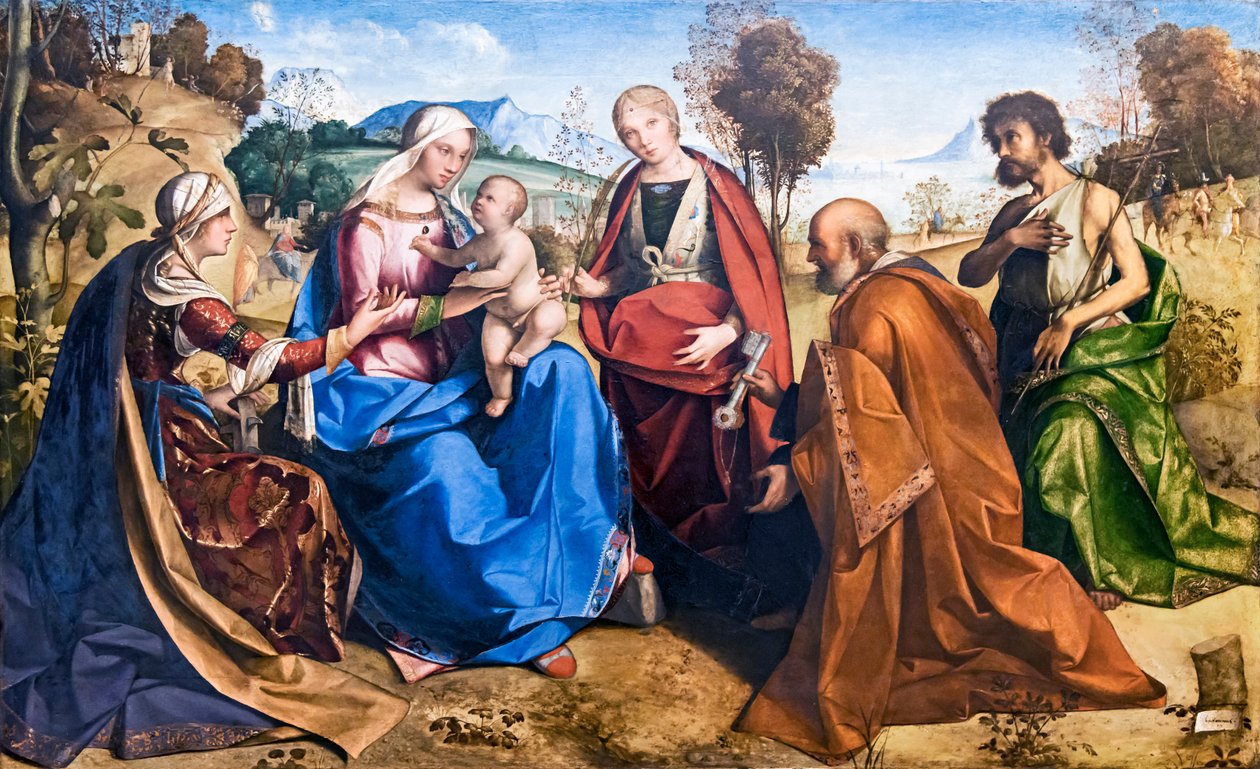聖カタリナの神秘的な結婚 作： ボッカチオボッカチーノ