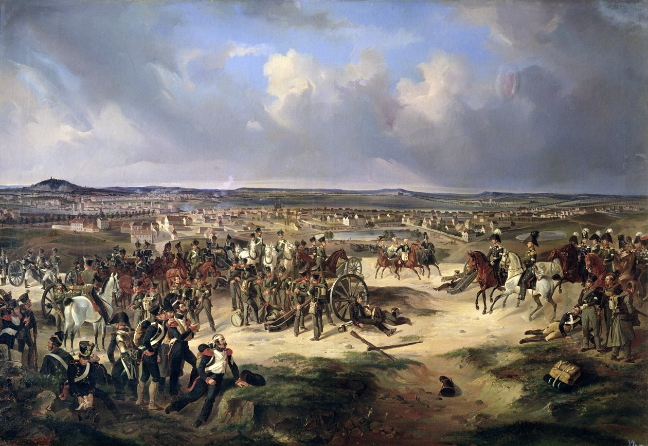 1814年3月17日、1834年のパリの戦い 作： ボグダン・ウィレワルデ