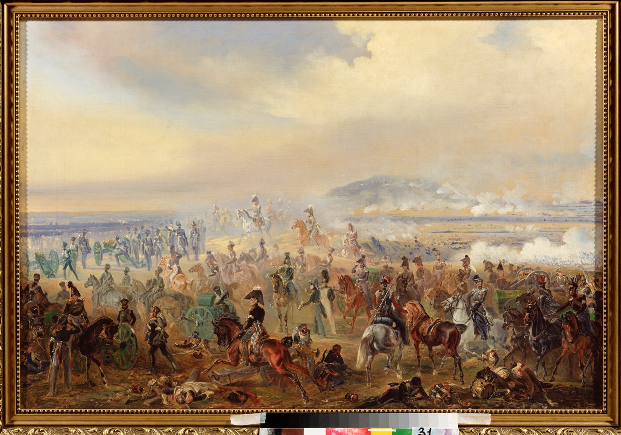 1813 年 10 月のライプツィヒの戦い (または諸国民の戦い、ナポレオン戦争)