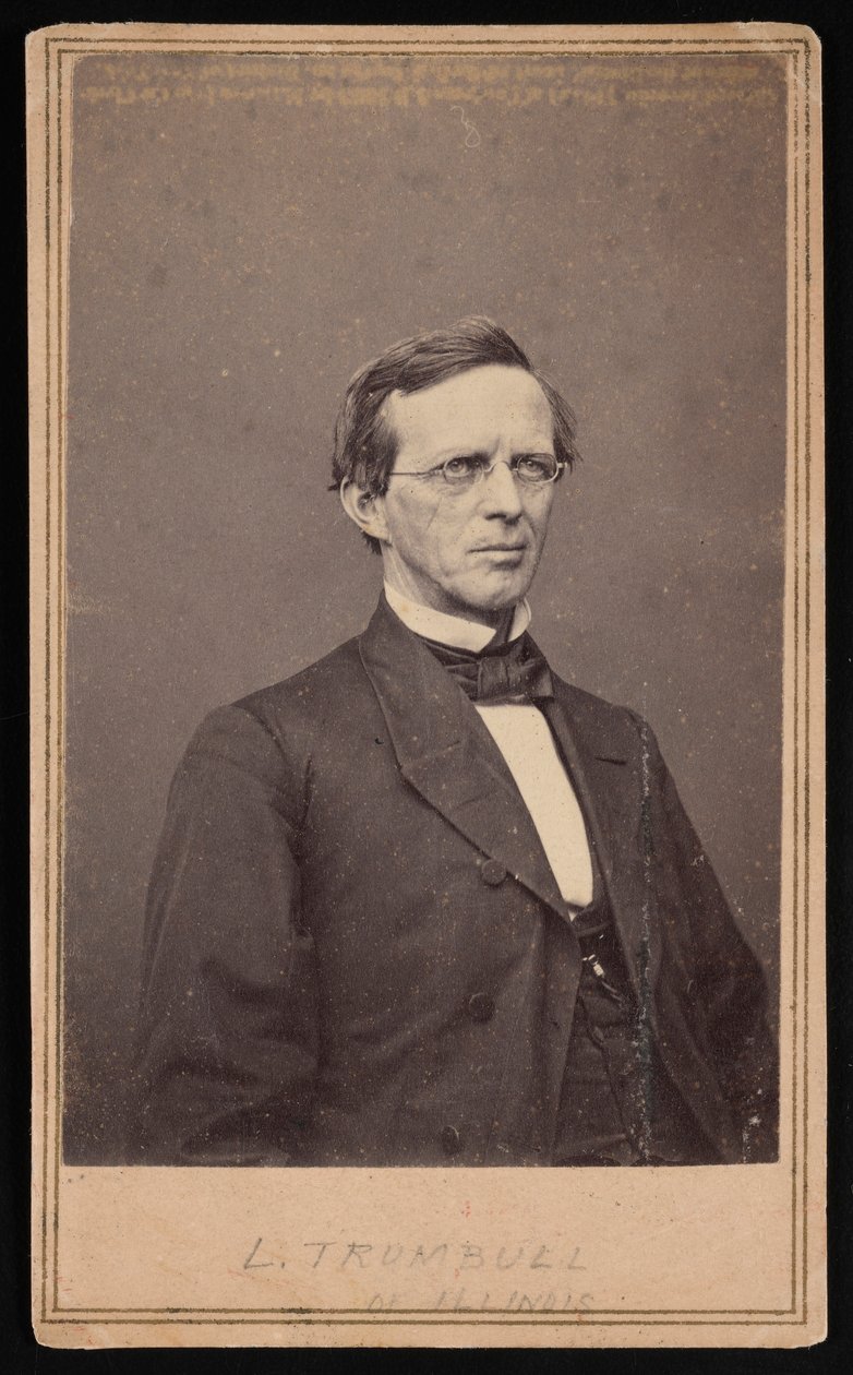 ライマン トランブルの肖像 1813 ～ 1896 年、1864 ～ 1868 年。 作： ブレイディの全国写真ポートレートギャラリー