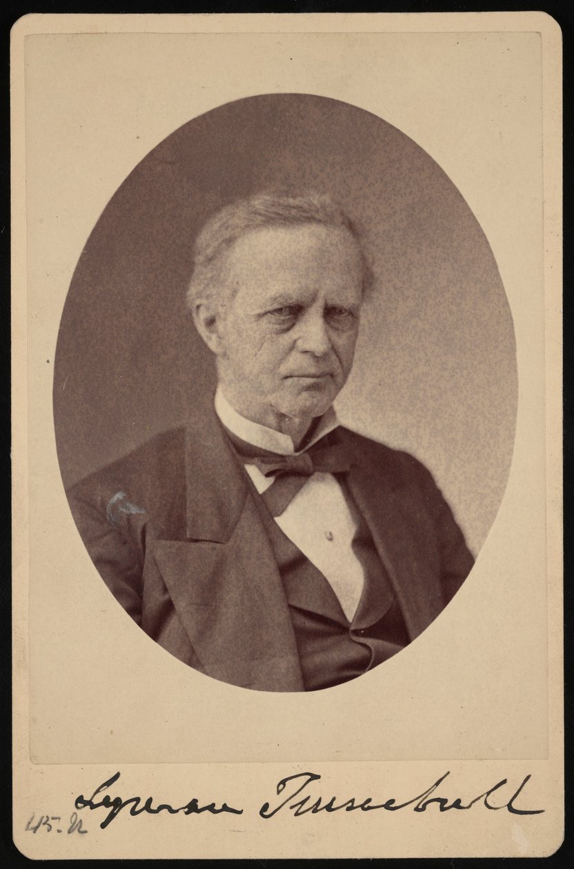 ライマン トランブルの肖像 1813 ～ 1896 年、1868 ～ 1881 年。 作： ブレイディの全国写真ポートレートギャラリー