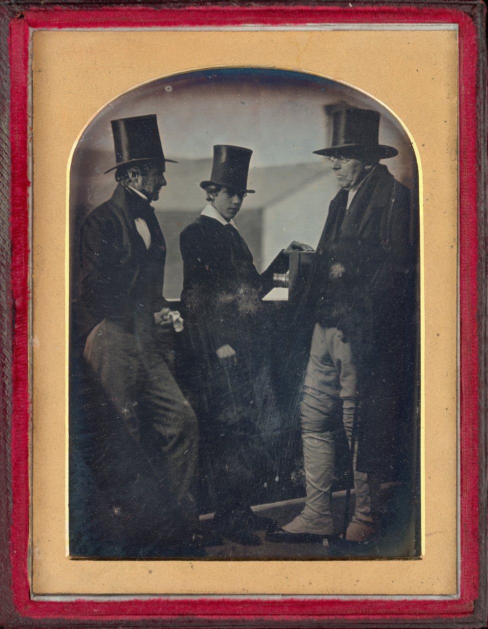 ジョン・アシュワース、エドモンド・アシュワース、エドモンド・アシュワース・ジュニア、1848年（写真） 作： イギリスの写真家