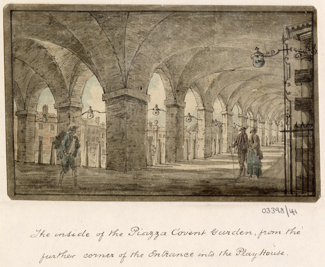一連のスケッチ、イギリス、大陸、アメリカの景色 1772-1778 (水彩) 作： ブリティッシュスクール