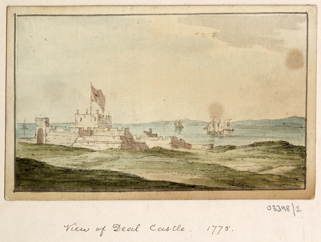 一連のスケッチ、イギリス、大陸、アメリカの景色 1772-1778 (水彩) 作： ブリティッシュスクール