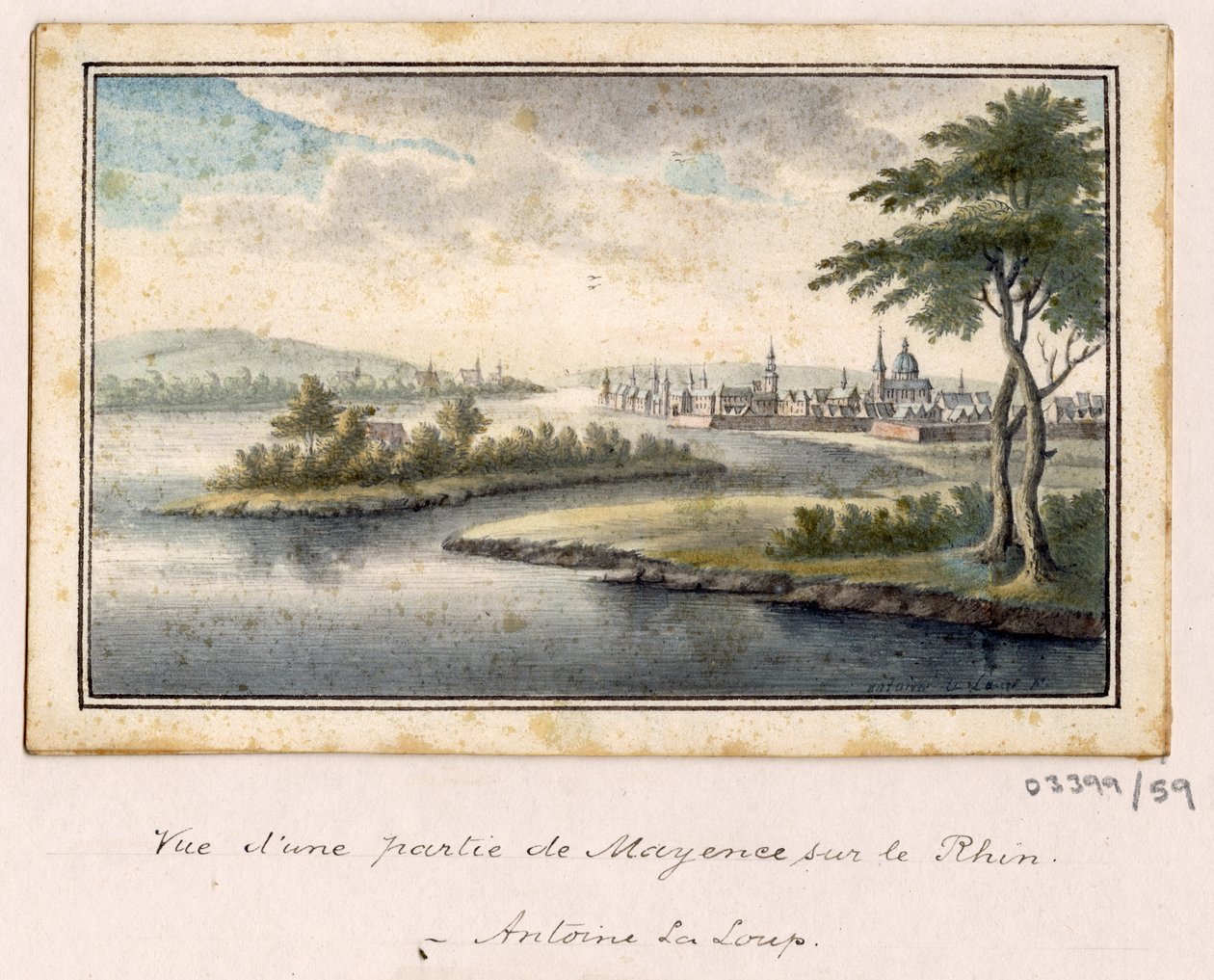 一連のスケッチ、イギリス、大陸、アメリカの景色 1772-1778 (水彩) 作： ブリティッシュスクール