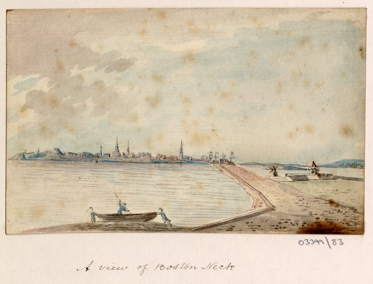 一連のスケッチ、イギリス、大陸、アメリカの景色 1772-1778 (水彩) 作： ブリティッシュスクール
