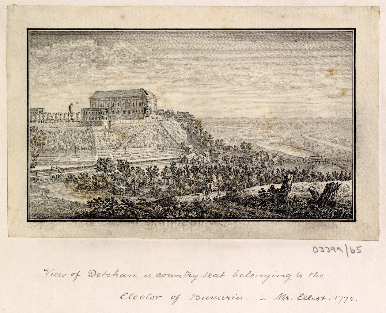 一連のスケッチ、イギリス、大陸、アメリカの景色 1772-1778 (デッサン) 作： ブリティッシュスクール