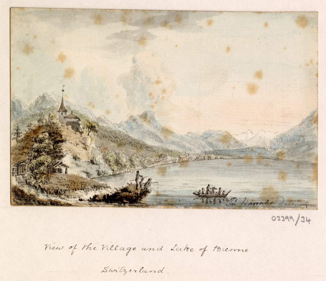 Uma série de esboços, vistas na Grã-Bretanha, no continente e na América 1772-1778 (aquarela) 作： ブリティッシュスクール