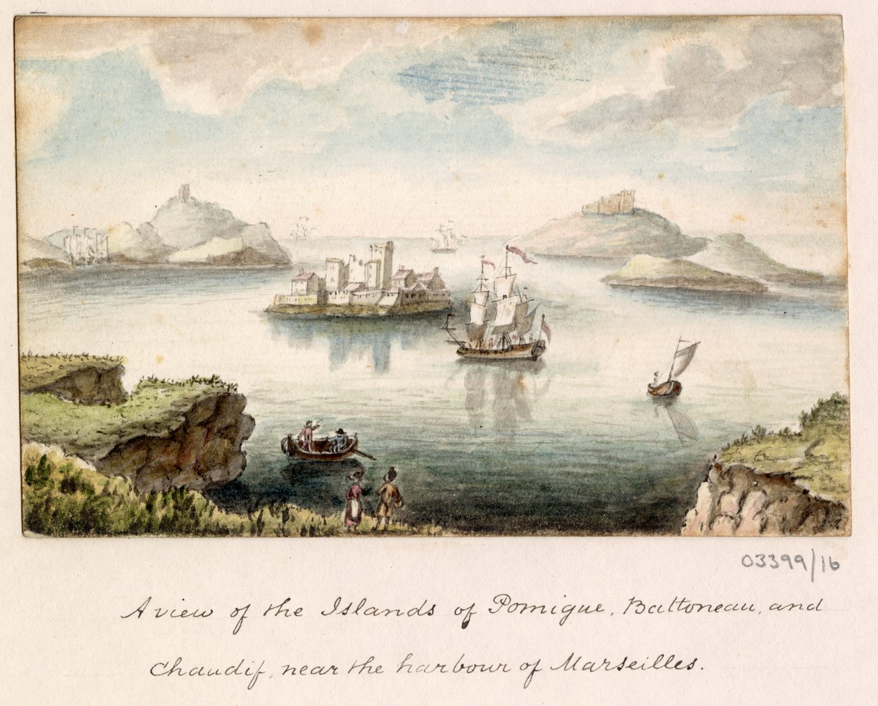 Sarja luonnoksia, näkymiä Isossa-Britanniassa, mantereella ja Amerikassa 1772-1778 (akvarelli) 作： ブリティッシュスクール