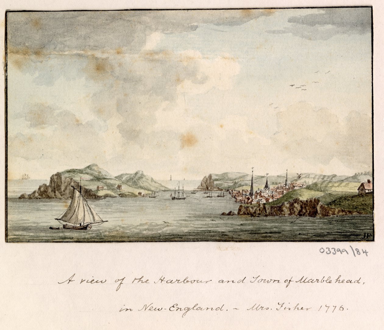 Uma série de esboços, vistas na Grã-Bretanha, no continente e na América 1772-1778 (aquarela) 作： ブリティッシュスクール