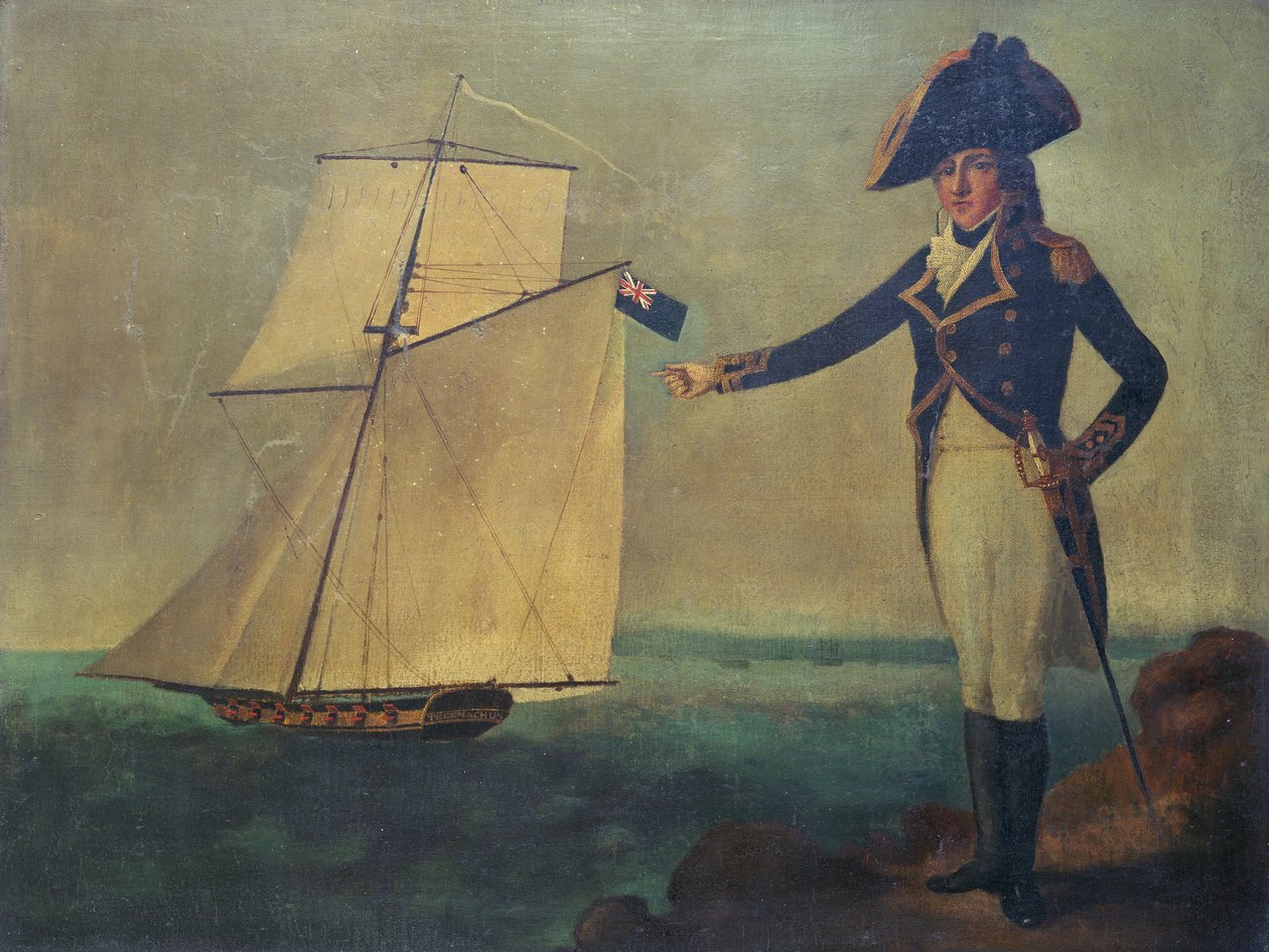 ジョン・クリスポ中佐（1773-1841） 作： ブリティッシュスクール