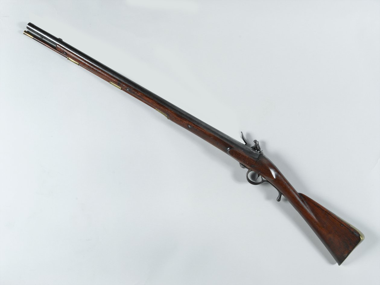 フリントロック式銃（観賞用・非可動式）