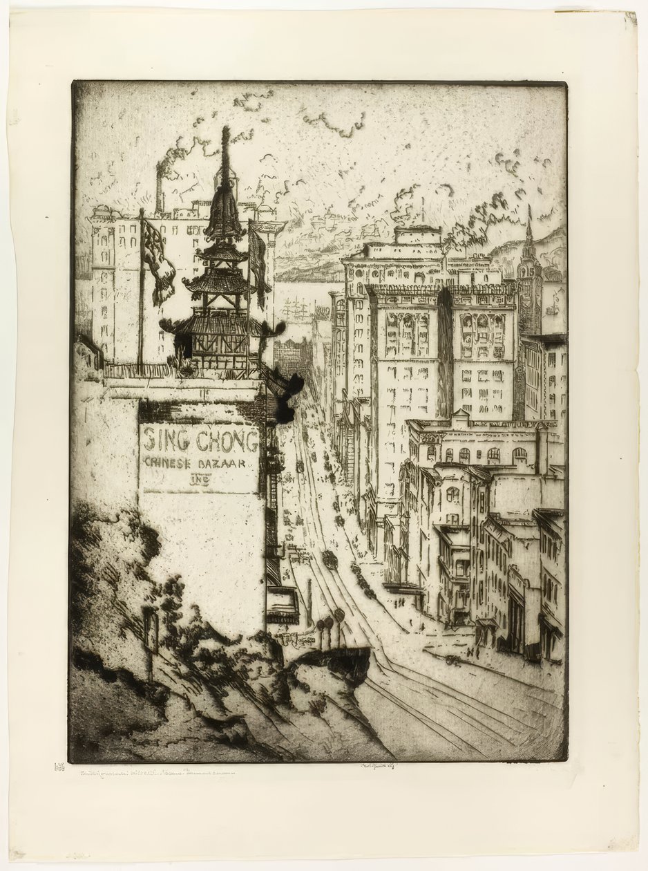 カリフォルニア通り、サンフランシスコ 作： ブロールジュリアスオルソンノルドフェルト