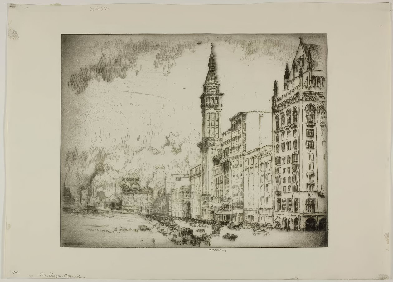 シカゴ - ミシガン・アベニュー 作： ブロールジュリアスオルソンノルドフェルト