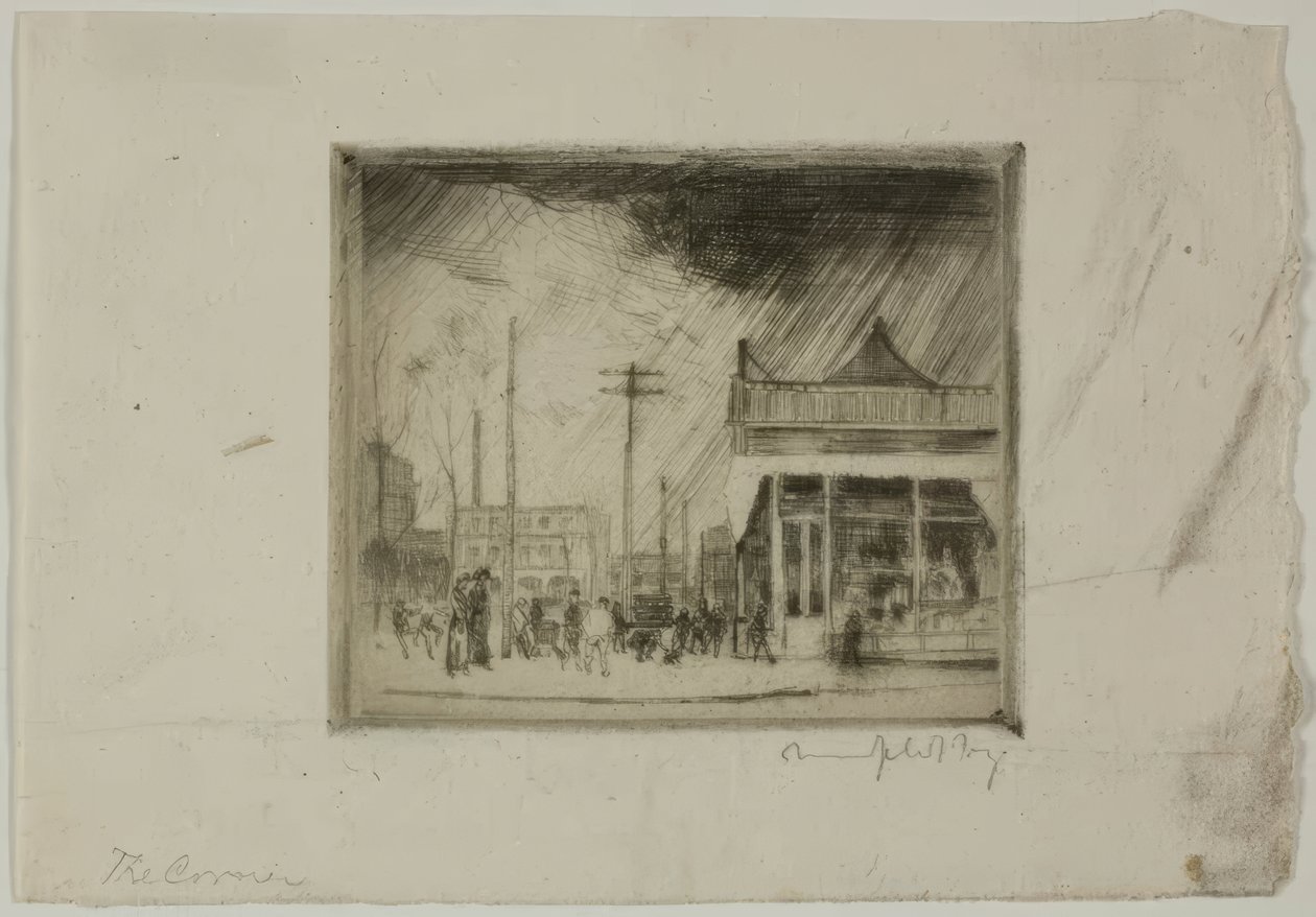 シカゴ - ザ・コーナー、57丁目とストーニー・アイランド・アベニュー 作： ブロールジュリアスオルソンノルドフェルト