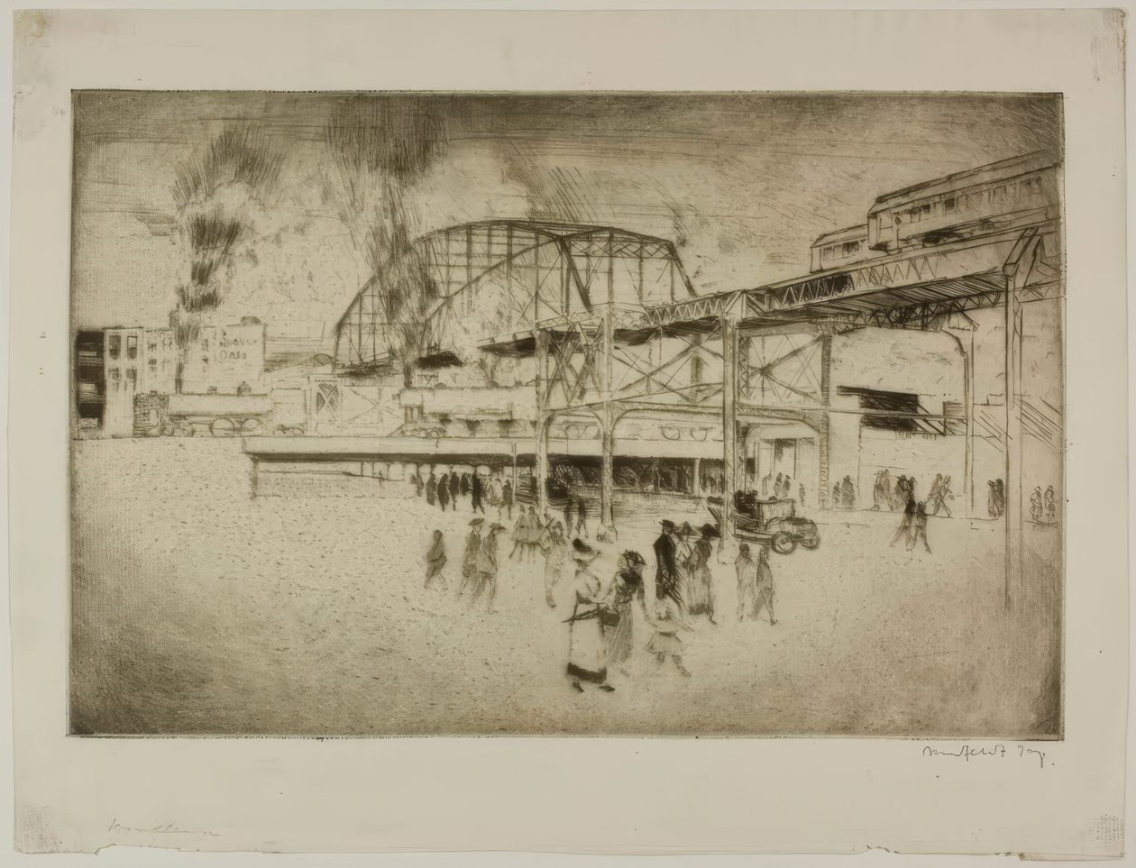 シカゴ - ウッドローン、63丁目とジャクソン公園 作： ブロールジュリアスオルソンノルドフェルト