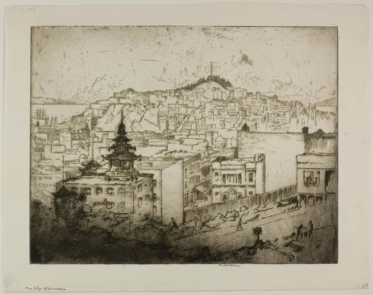 チャイナタウンの端 作： ブロールジュリアスオルソンノルドフェルト