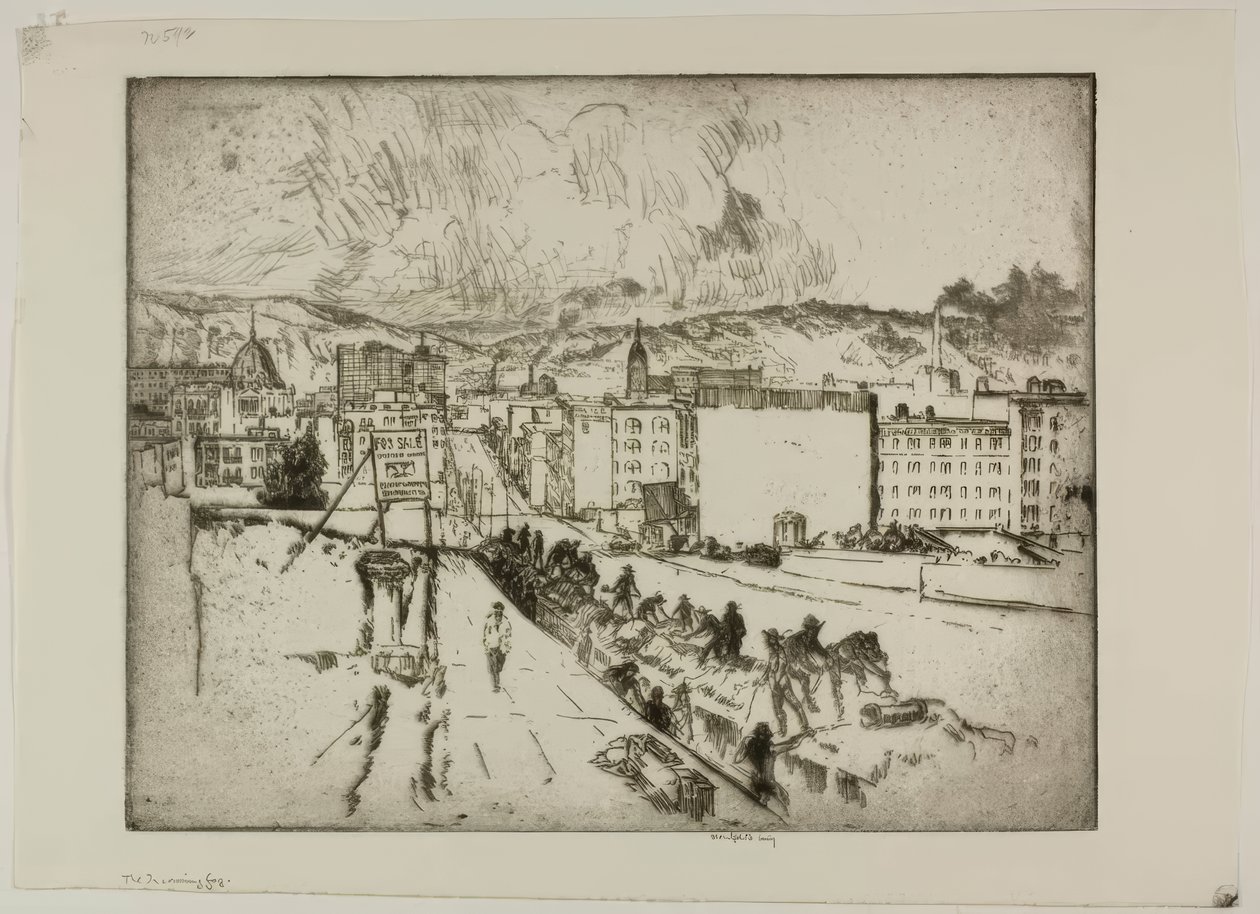 迫り来る霧 作： ブロールジュリアスオルソンノルドフェルト