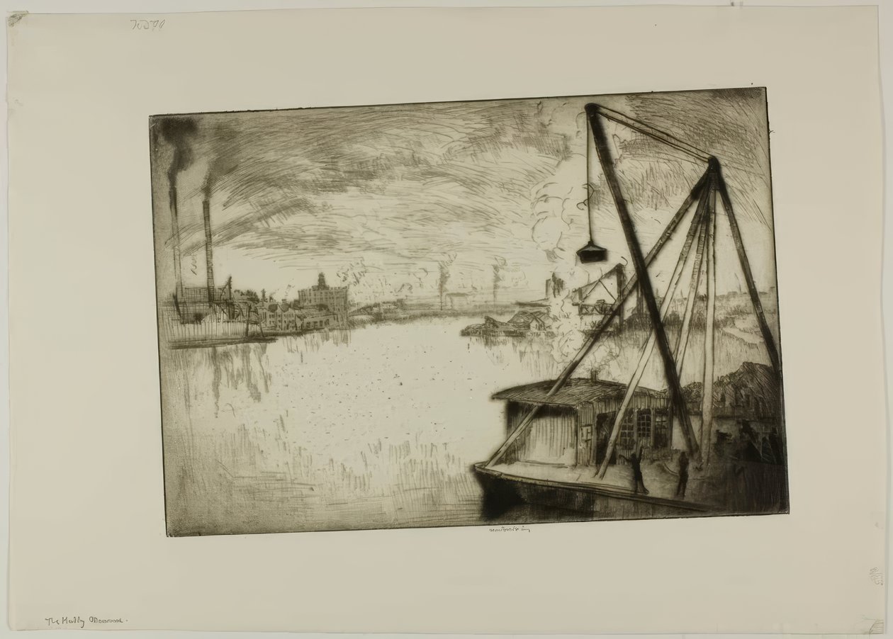 泥まみれのモーミー川、オハイオ州トレド 作： ブロールジュリアスオルソンノルドフェルト