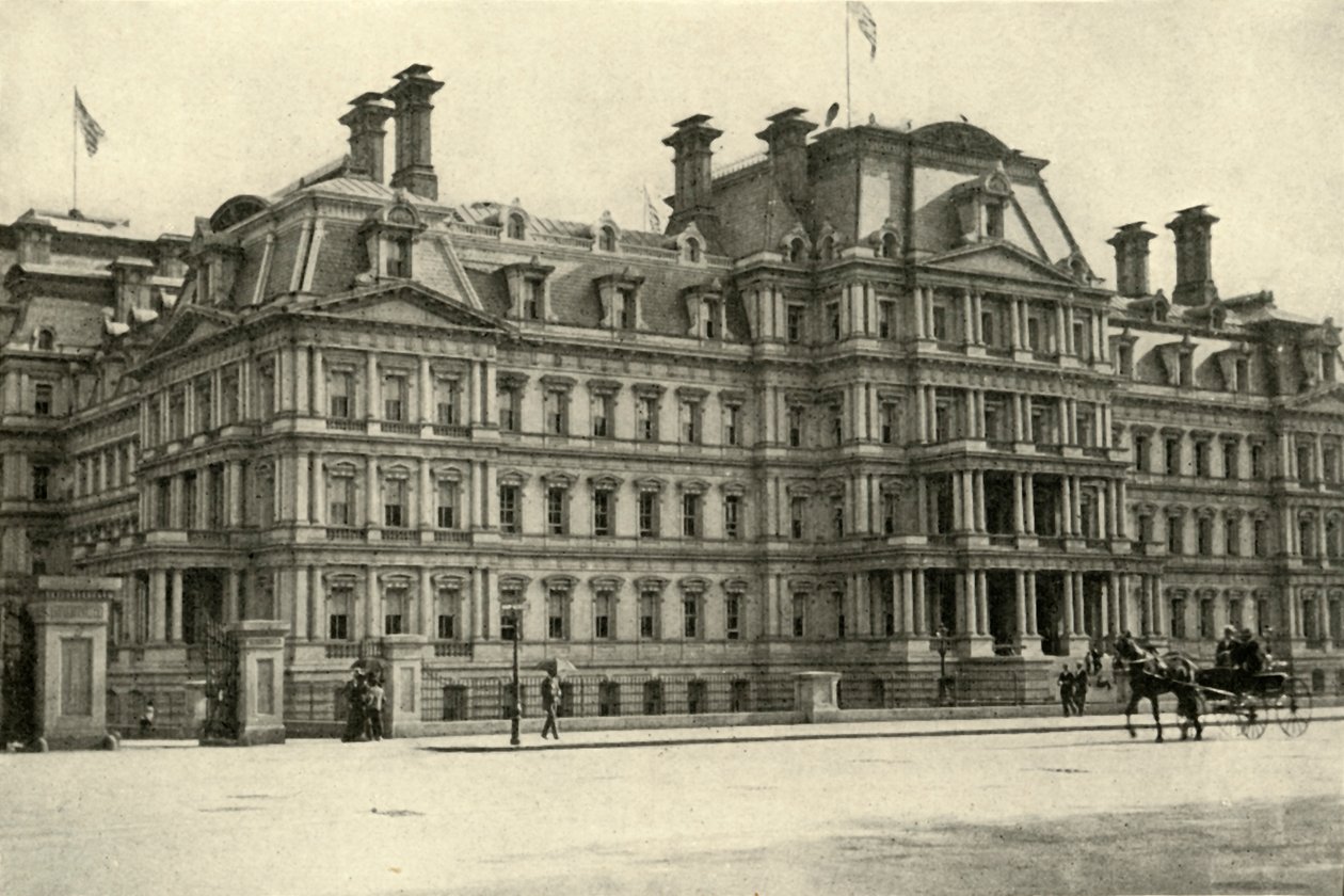 陸海軍の建物、1898年6月4日、1899年。 作： バーマッキントッシュ