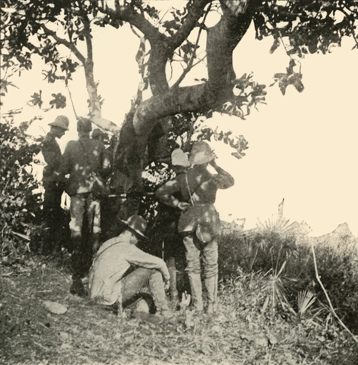 キャプテンパジェット...のこぎり...サンファンの戦い、スペイン-アメリカ戦争、1898年6月、1899年。 作： バーマッキントッシュ