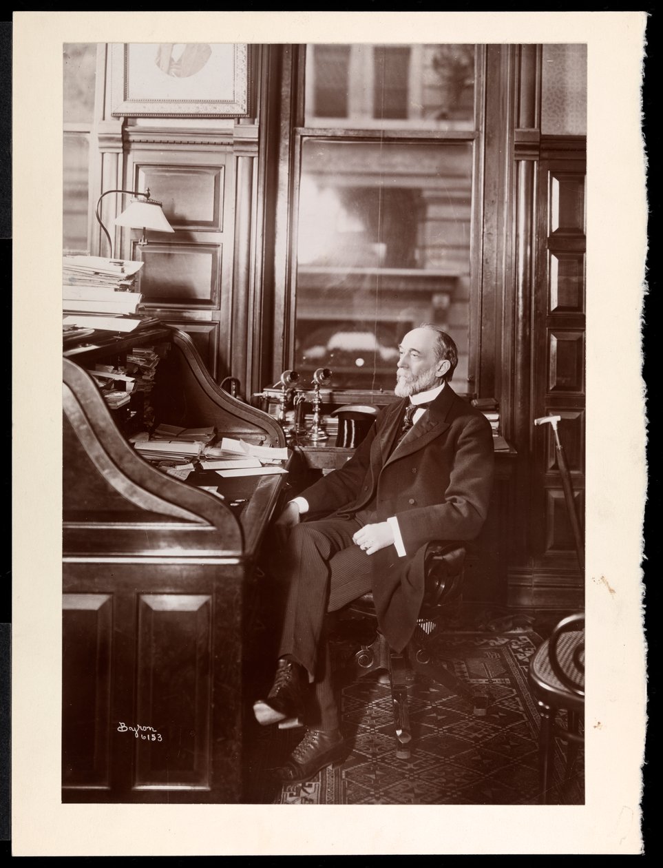 トーマスプラット、1898年（銀ゼラチンプリント） 作： バイロンカンパニー