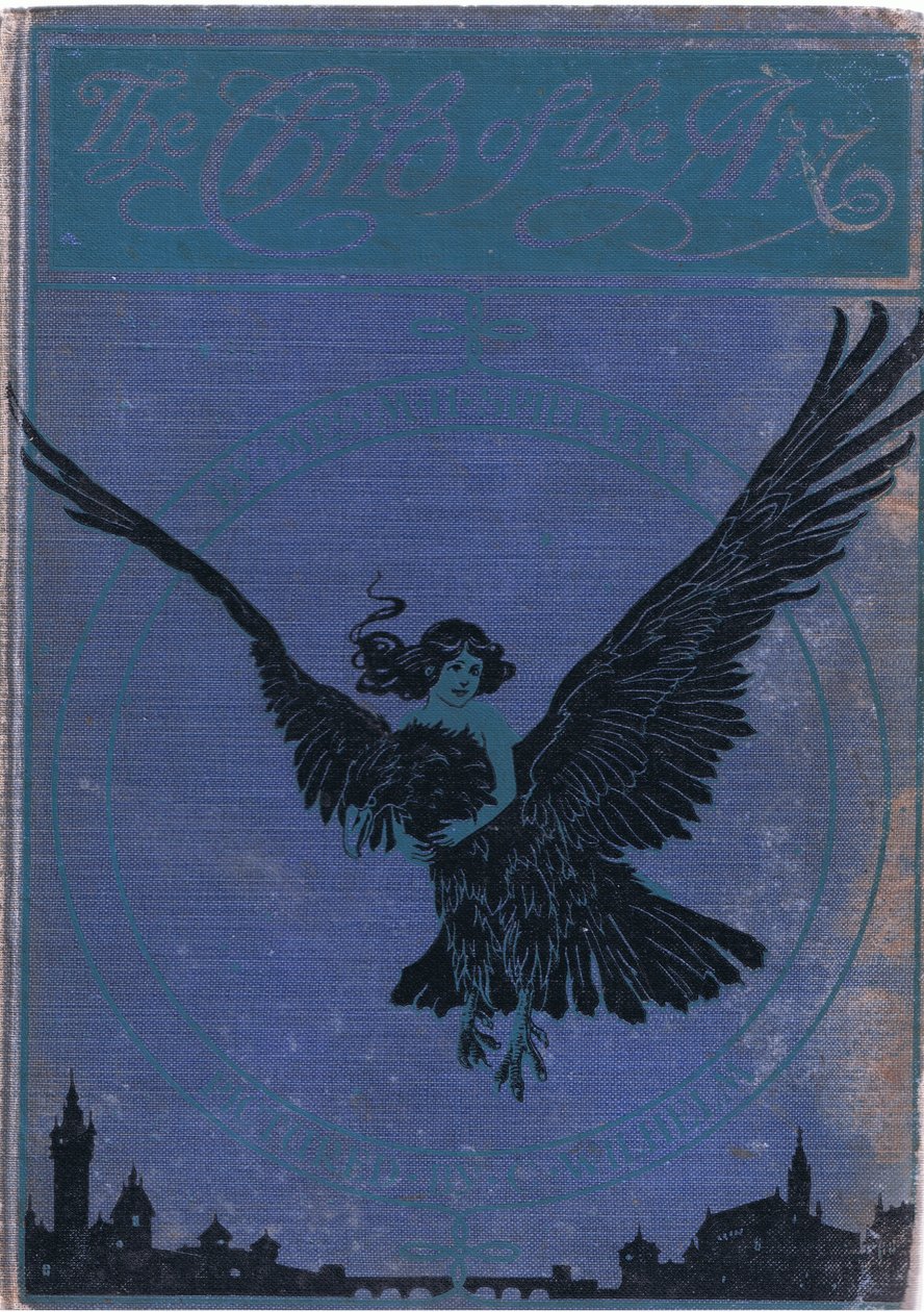 フロントカバーデザイン、The Child of the Air pub。、Duckworth作、1910年 作： C.ウィリアム