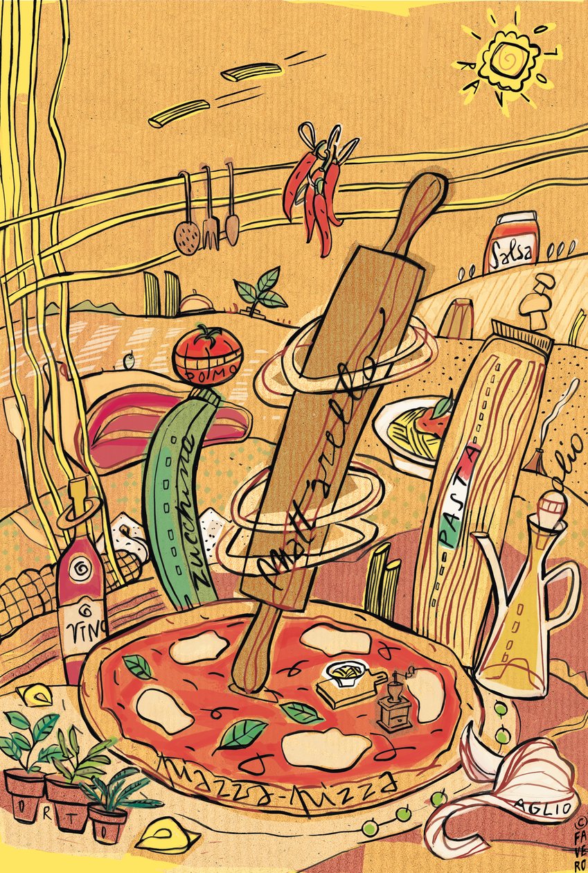イタリア料理 作： コスタンツァ・ファヴェロ