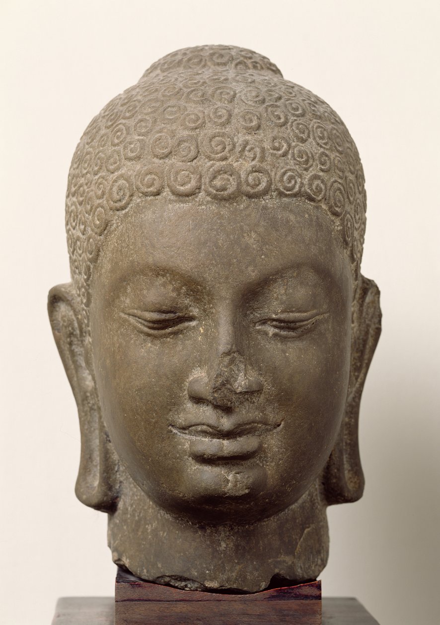 6世紀 仏教美術 仏像 仏頭 【公式通販】