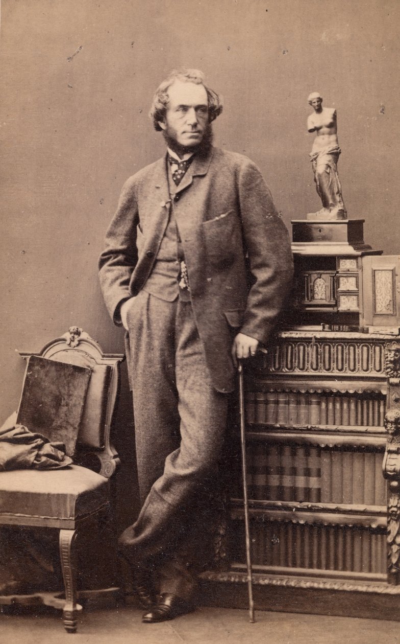 [ジョン・リーチ]、1860年代。 作： カミーユ・シルビー